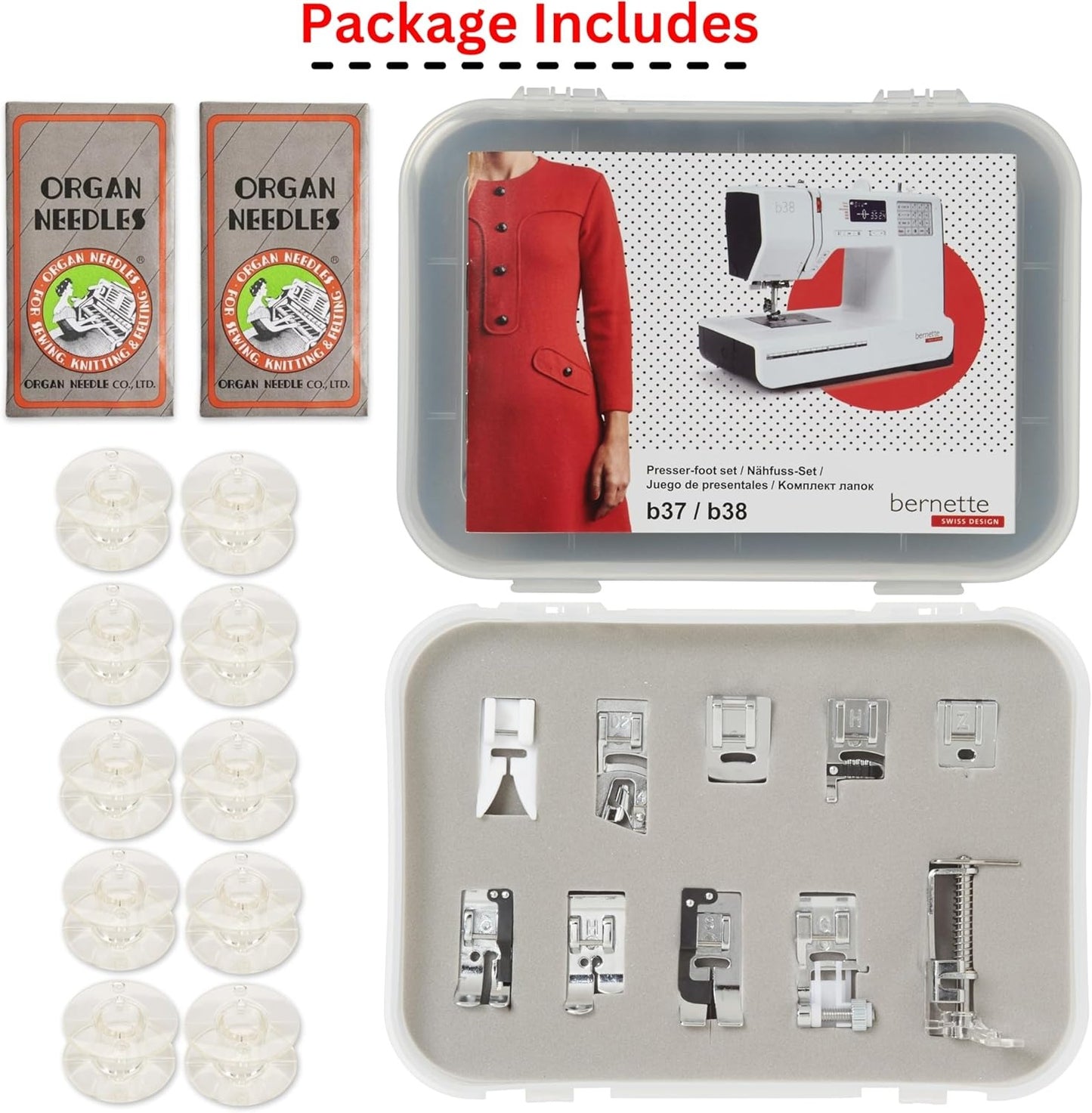 Bernette b38 Premium Sewing Bundle