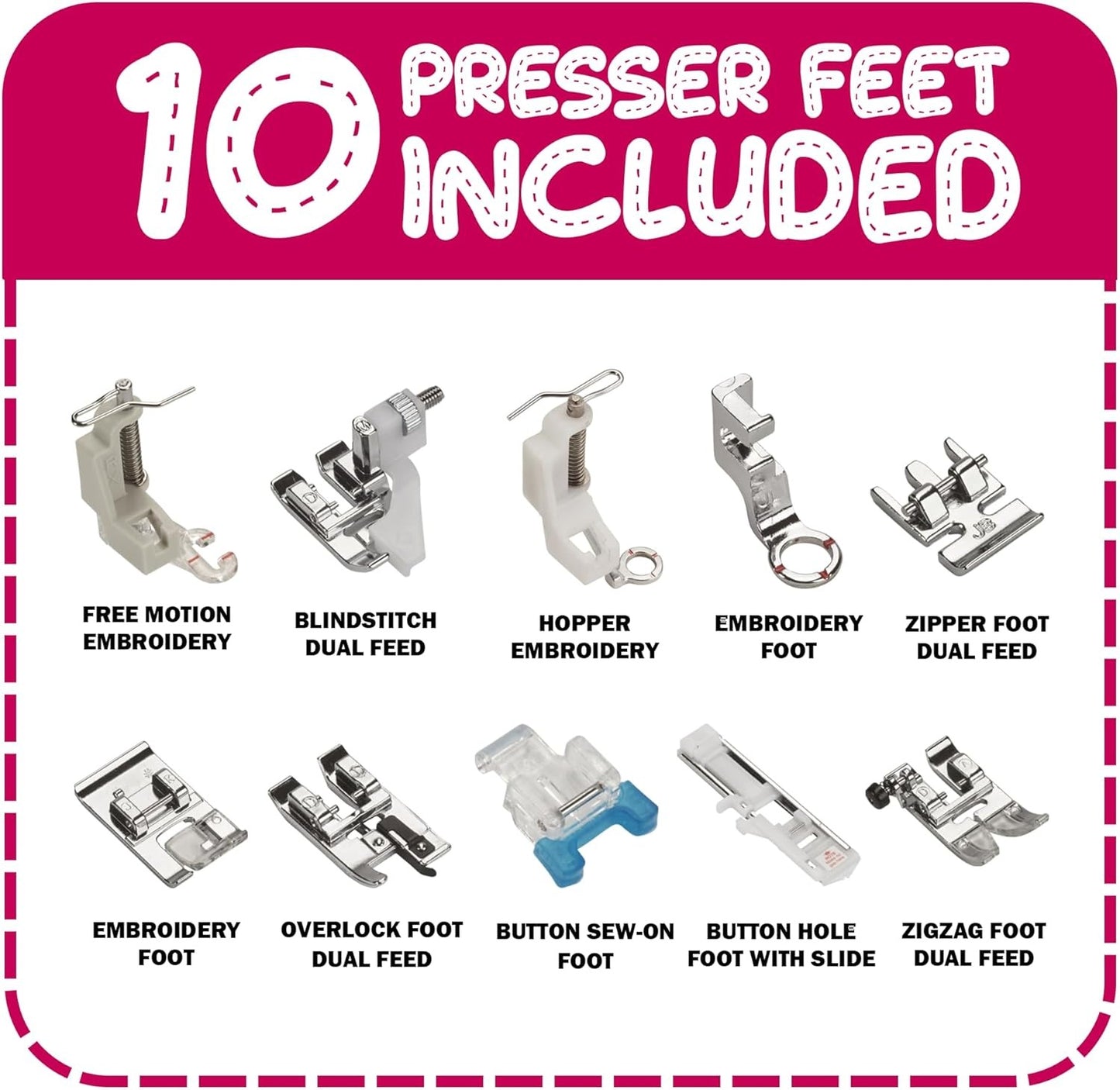 Bernette b79 Sewing & Embroidery Bundle Set