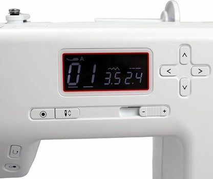 Bernette b37 Complete Sewing Bundle – Computerized Sewing Machine with Presser Feet, Bobbins & Accessories