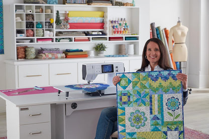 Bernette b77 Sewing & Quilting Machine + Top Stitch Cutting Set – Computerized Precision Meets Creative Freedom