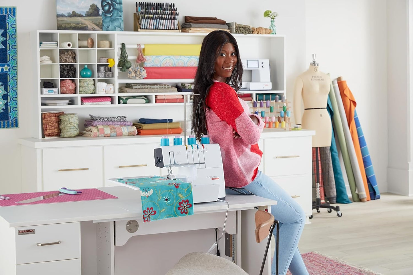 Bernette b64 AIRLOCK Serger Bundle Set