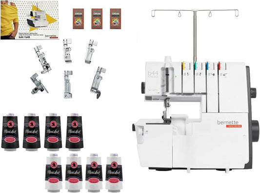 Bernette b44 Funlock Serger Machine Bundle