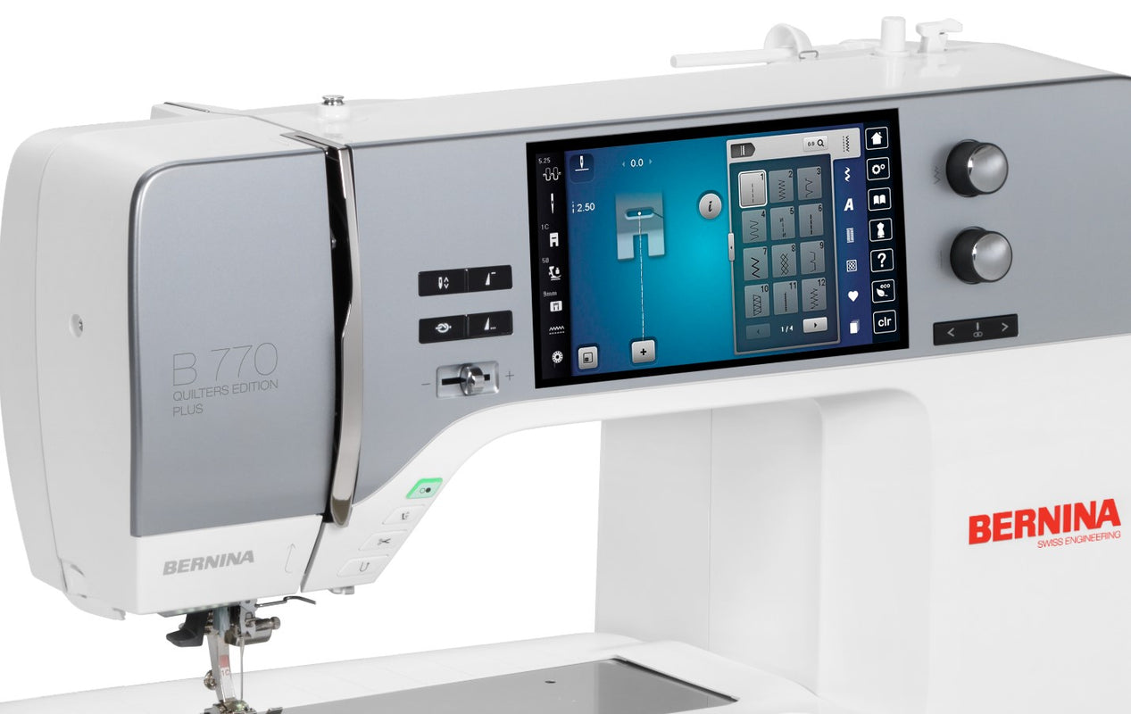 Bernina 770 QE PLUS Computerized Sewing Machine