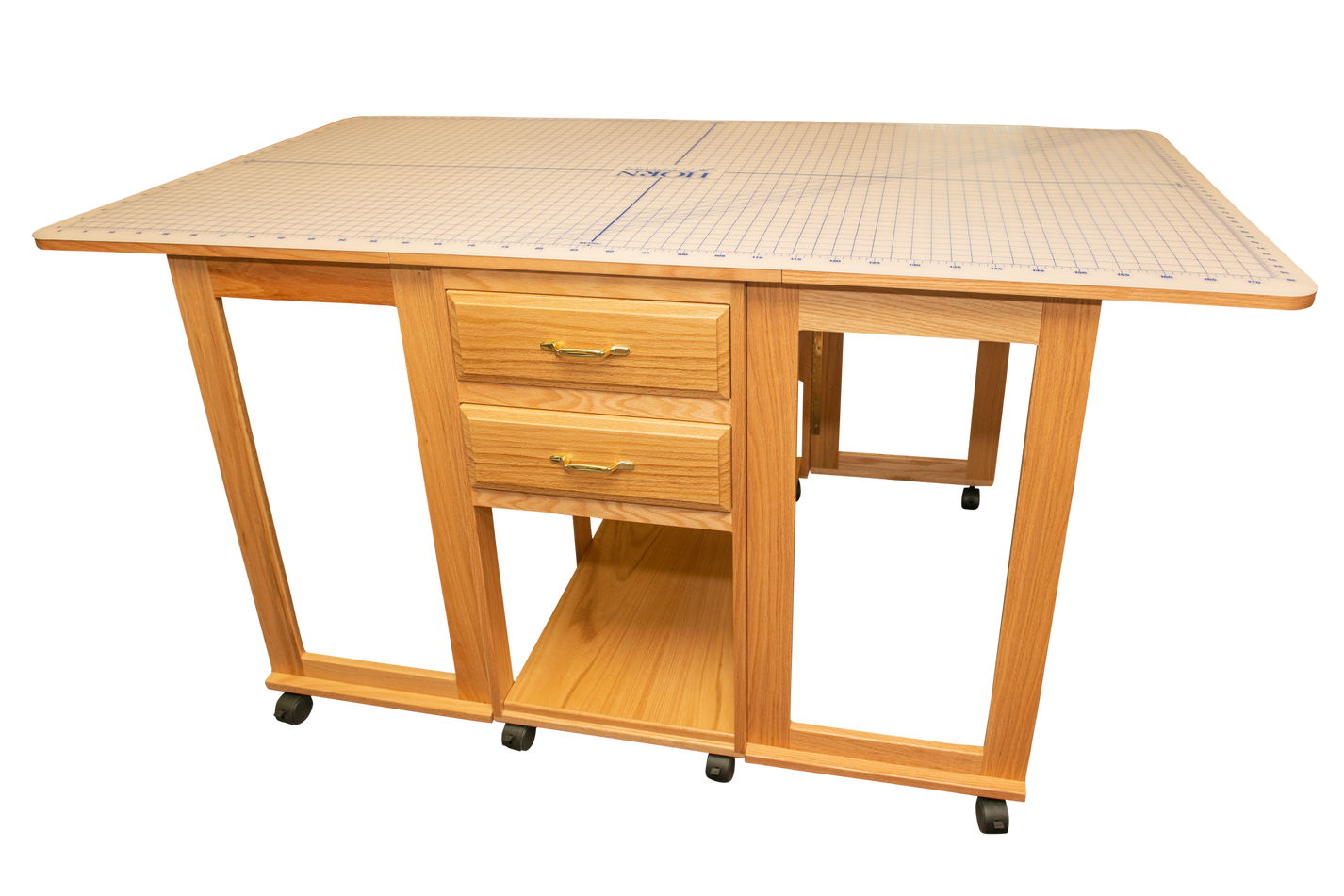 Topstitch Sewing Handmade Cutting Table WITH MAT Top Notch Sew & Vac